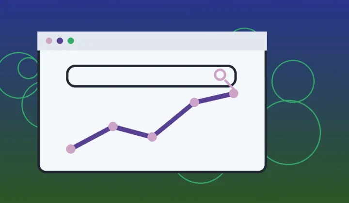 A computer setup showing detailed seo charts and competitor backlink analysis data on dual monitors.