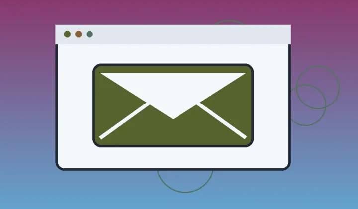 Laptop displaying an automated welcome email sequence workflow diagram