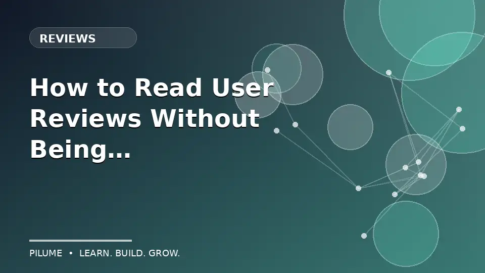 How to Read User Reviews Without Being Misled
