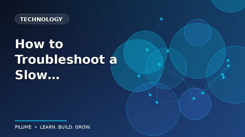How to Troubleshoot a Slow Home Network