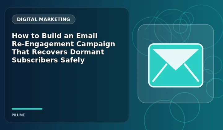 Topic-specific digital marketing illustration for How to Build an Email Re-Engagement Campaign That Recovers Dormant Subscribers Safely