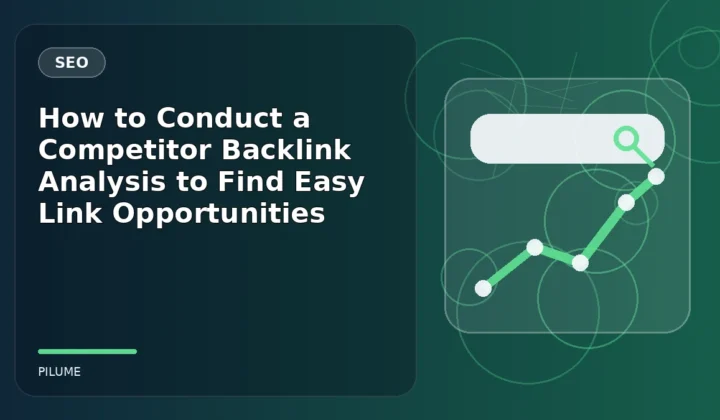 Topic-specific seo illustration for How to Conduct a Competitor Backlink Analysis to Find Easy Link Opportunities