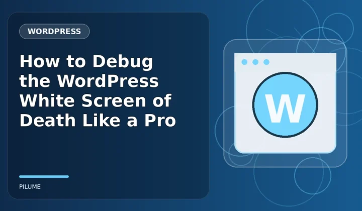Topic-specific wordpress illustration for How to Debug the WordPress White Screen of Death Like a Pro