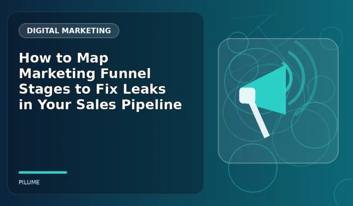 AI lead scoring illustration with ranked lead cards and a sales priority gauge