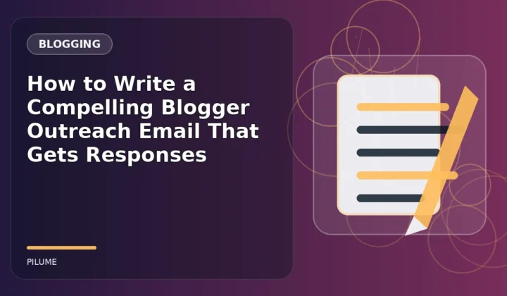 Topic-specific blogging illustration for How to Write a Compelling Blogger Outreach Email That Gets Responses